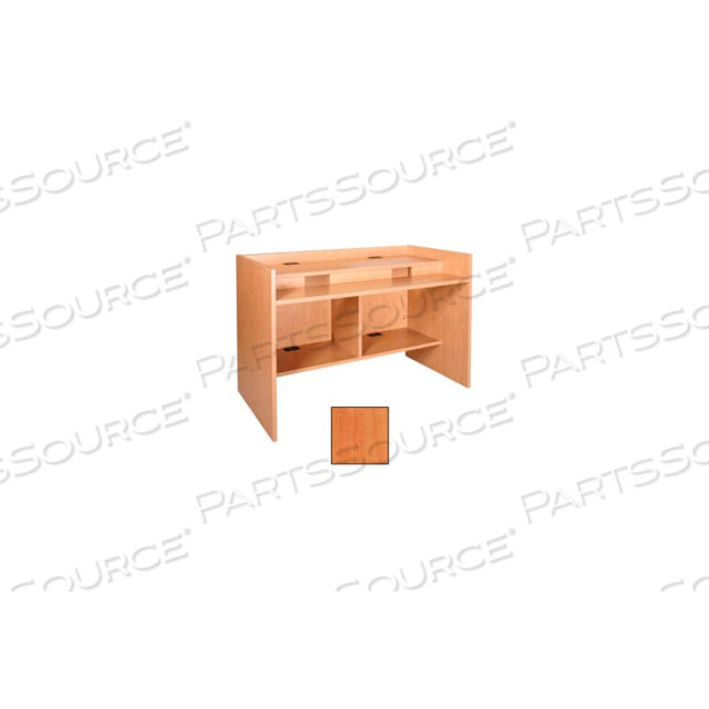 60 X 39 СТАНЦИЯ ДОСТУПА PATRON - 60Ш X 30Г X 46-1/8H МАСЛЯНАЯ ВИШНЯ