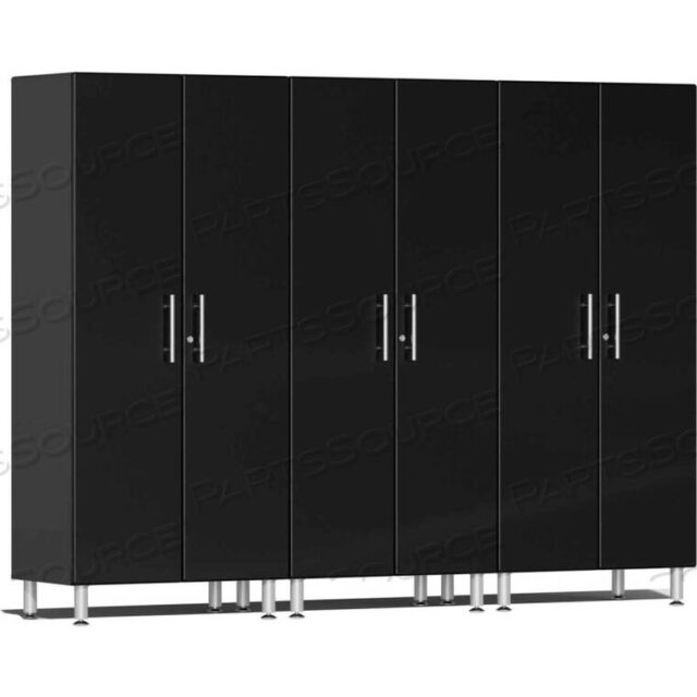 OEM#: UG22630BULTI-MATE GARAGE 2 SERIES 3-PIECE TALL CABINET SET 106.5 X 21 X 80 BLACK от Sublime Kitchen And Garage Cabinets Inc