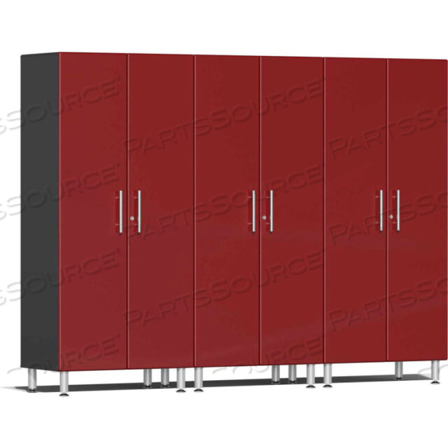 OEM#: UG22630RULTI-MATE GARAGE 2 SERIES 3-PIECE TALL CABINET SET 106.5 X 21 X 80 RED от Sublime Kitchen And Garage Cabinets Inc