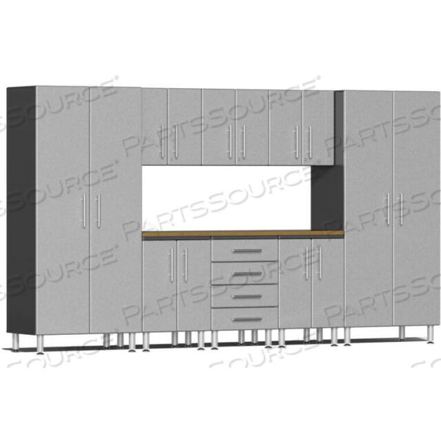 OEM#: UG23092SULTI-MATE GARAGE 2 SERIES 9-PIECE CABINET SET 142 X 21 X 80 SILVER от Sublime Kitchen And Garage Cabinets Inc