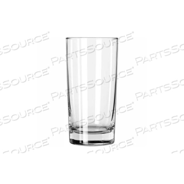 BEVERAGE GLASS 12.5 OZ., FIN HEAVY BASE, 36 PACK