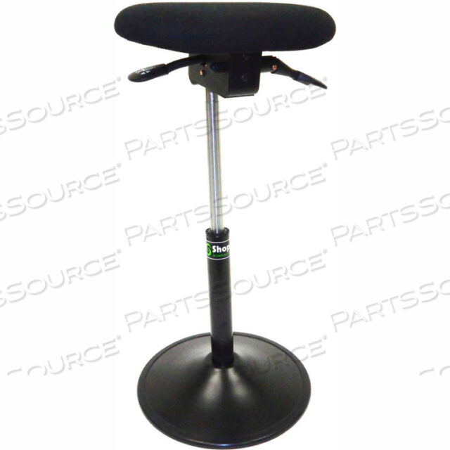 SHOPSOL SIT STAND TASK STOOL - ТКАНЬ - ЧЕРНЫЙ