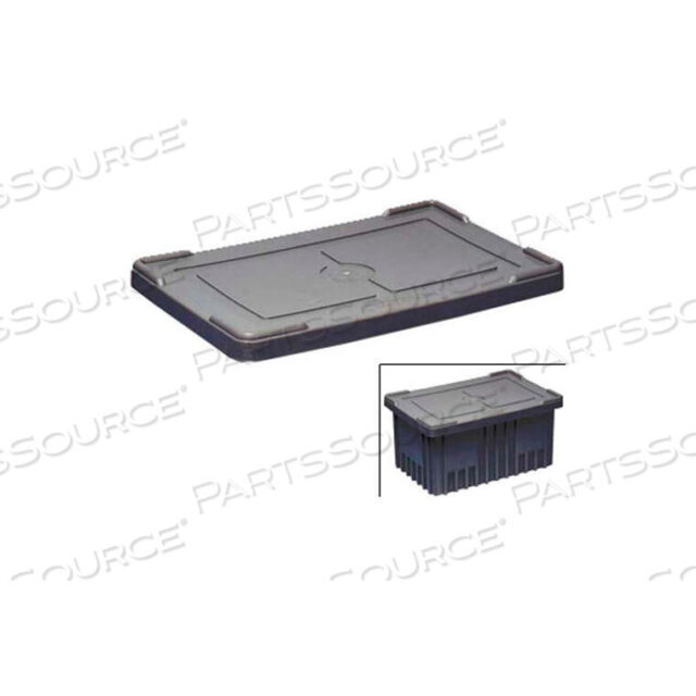 OEM#: CDC3040XLКРЫШКИ-ЗАЩЕЛКИ ДЛЯ КОРОБОК ИЗ ПРОВОДЯЩИХ РАЗДЕЛИТЕЛЕЙ ПОДХОДЯТ ДЛЯ СЕРИИ DC3000 от Lewisbins