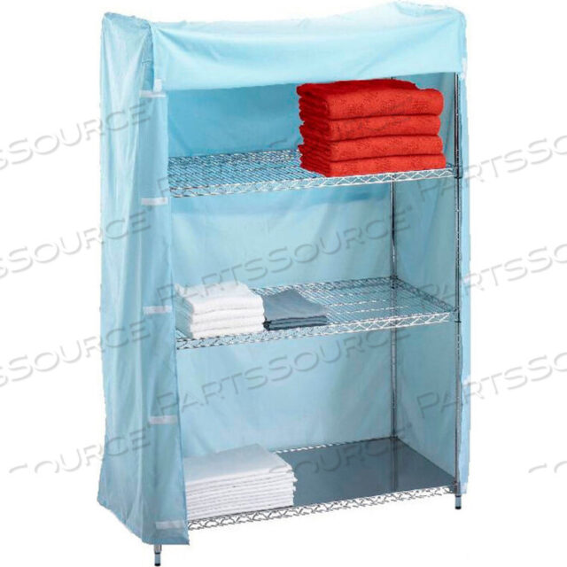 OEM#: 183672ЧЕХОЛ ДЛЯ ТЕЛЕЖКИ CLINEN ИЗ НЕЙЛОНА, 36 Д X 18 Ш X 72 В, СВЕТЛО-ГОЛУБОЙ от R&B Wire Products, Inc.