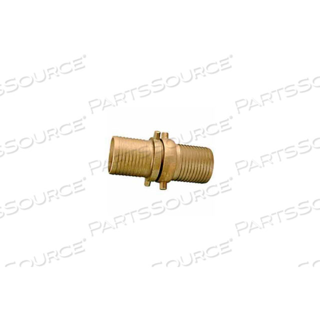FIRE HOSE SHORT SHANK COUPLING SET - 2 IN. NPSH - BRASS
