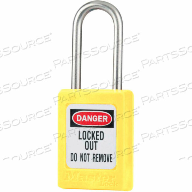 OEM#: S31KAYLWТЕРМОПЛАСТИКОВЫЙ НАВЕСНОЙ ЗАМОК ZENEX, ДУГА 1-3/8W X 1-1/2H, YLW от Master Lock
