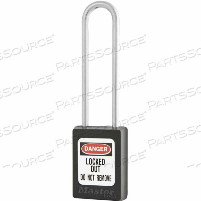 OEM#: S31LTBLKTТЕРМОПЛАСТИКОВЫЙ НАВЕСНОЙ ЗАМОК ZENEX, 1-3/8W X 3H ДУГА, ЧЕРНЫЙ от Master Lock