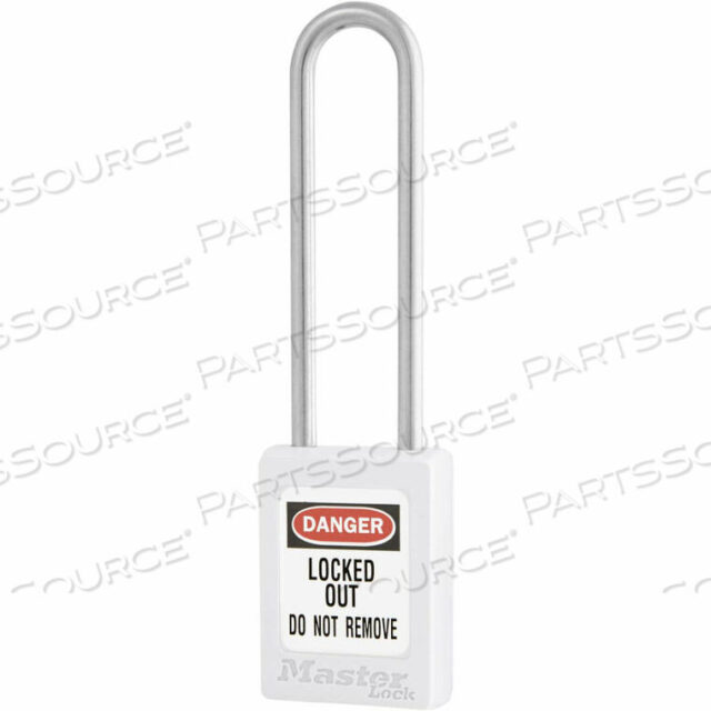 OEM#: S31LTWHTTТЕРМОПЛАСТИКОВЫЙ НАВЕСНОЙ ЗАМОК ZENEX, 1-3/8W X 3H ДУГА, БЕЛЫЙ от Master Lock
