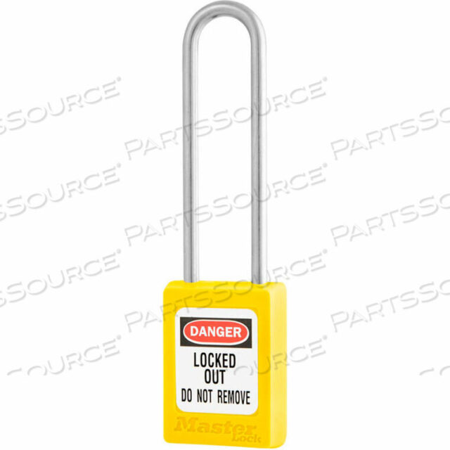 OEM#: S33LTYLWТЕРМОПЛАСТИКОВЫЙ НАВЕСНОЙ ЗАМОК ZENEX SNAP LOCK, 1-3/8W X 3H ЖЕЛТЫЙ от Master Lock