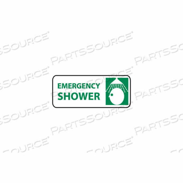 OEM#: SA116PГРАФИЧЕСКИЙ ЗНАК OSHA - ВИНИЛ - АВАРИЙНЫЙ ДУШ от National Marker Company