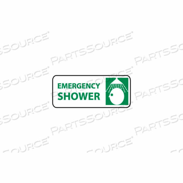 OEM#: SA116RPИГНОРИРУЕМЫЙ ЗНАК OSHA - ПЛАСТИКОВЫЙ - АВАРИЙНЫЙ ДУШ от National Marker Company