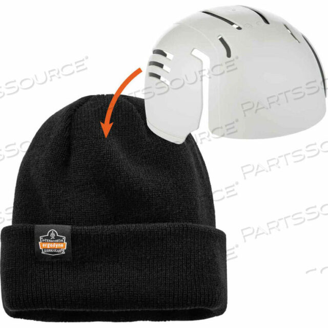 OEM#: 168116811ШАПКА В РЕБРИСТУЮ ТЯЖКУ ZI С ВСТАВКОЙ-ШИПОМ, ЧЕРНАЯ от Ergodyne