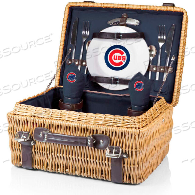 КОРЗИНА ДЛЯ ПИКНИКА CHAMPION - ТЕМНО-СИНИЙ/СИНЕРО-ГОЛУБОЙ (CHICAGO CUBS) ЦИФРОВАЯ ПЕЧАТЬ