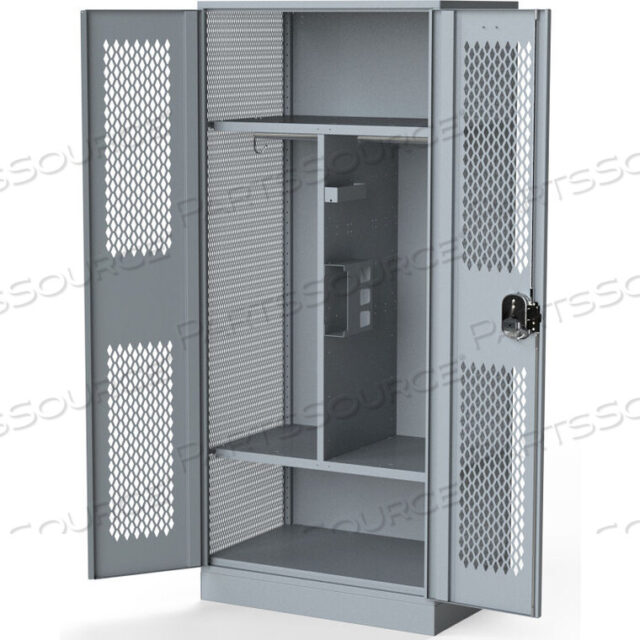 OEM#: 6GW48247201-028PATRIOT ПОЛНОСТЬЮ РАМАШИННЫЙ ЯЩИК С 2 ШТАНГАМИ ДЛЯ ПАЛЬТО, СЕРЫЙ, ЦЕЛЬНОСВАРНОЙ, Penco Products