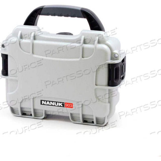 OEM#: 903-0005КОРПУС NANUK 903, 9,1 Д X 6,8 Ш X 3,8 В, СЕРЕБРИСТЫЙ, от Plasticase Inc.