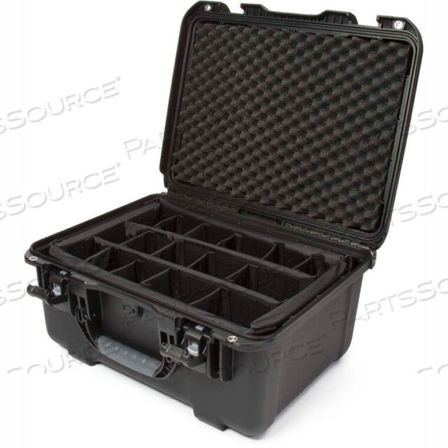 OEM#: 933-2001NANUK 933 SERIES ГЕРМЕТИЧНЫЙ ВОДОНЕПРОНИЦАЕМЫЙ КОРПУС С РАЗДЕЛИТЕЛЯМИ - 19-7/8 Д X 16-1/8 Ш X 10-1/8 В ЧЕРНЫЙ от Plasticase Inc.