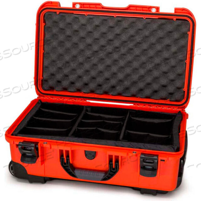 OEM#: 935-2003КОРПУС NANUK 935 С МЯГКИМ РАЗДЕЛИТЕЛЕМ, 22,0 Д X 14,0 Ш X 9,0 В, ОРАНЖЕВЫЙ от Plasticase Inc.