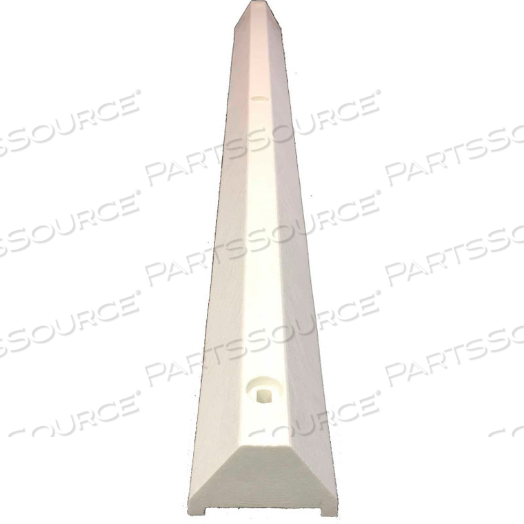 OEM#: ULTRA4672PBW6 ПАРКОВОЧНЫЙ БЛОК ULTRA С КРЕПЕЖОМ, 4H, БЕЛЫЙ от Plastics R Unique