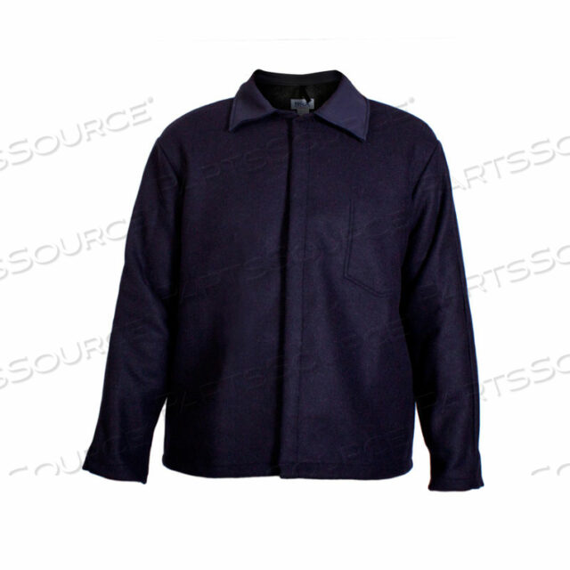 ПАЛЬТО ИЗ ОГНЕУПОРНОЙ ШЕРСТИ, 2XL, ТЕМНО-СИНЕЕ, C09WL2XL30