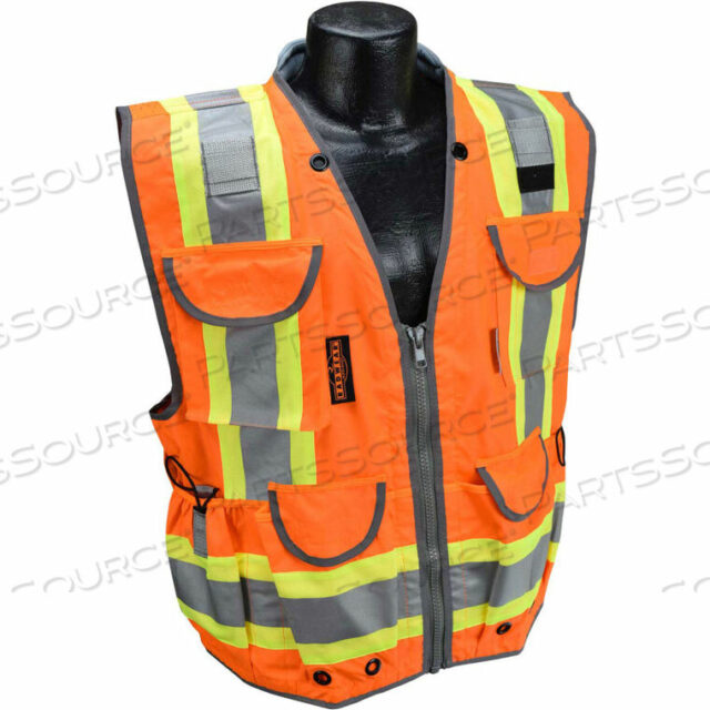OEM#: SV55-2ZOD-3XЖИЛЕТ ИНЖЕНЕРА ТИП R КЛАССА 2, ТЯЖЕЛЫЙ, ОРАНЖЕВЫЙ, 3XL от Radians