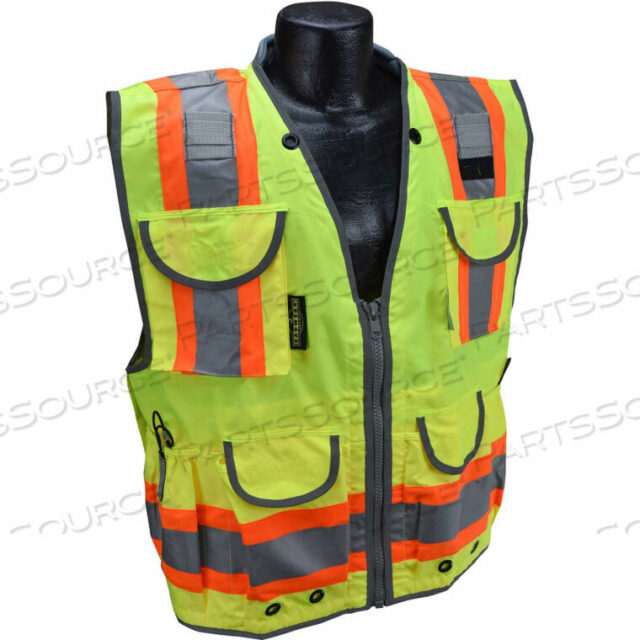 OEM#: SV55-2ZOD-5XTYPE R КЛАСС 2 ЖИЛЕТ ИНЖЕНЕРА СВЕРХПРОЧНОЙ РАБОТОЙ, ОРАНЖЕВЫЙ, 5XL от Radians