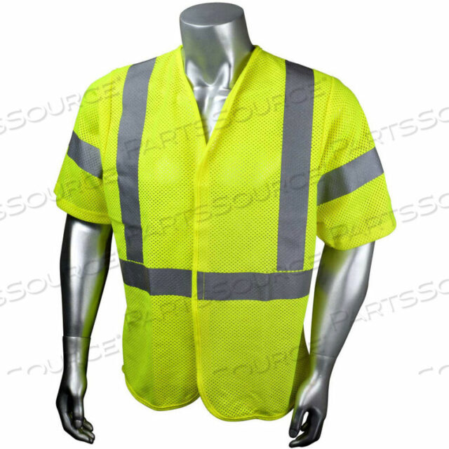 OEM#: SV97E-3VGMFR-MHI-VIS ОГНЕУПОРНЫЙ СЕТЧАТЫЙ ЖИЛЕТ ЗАЩИТЫ, ТИП R КЛАСС 3, M, ЗЕЛЕНЫЙ, S от Radians