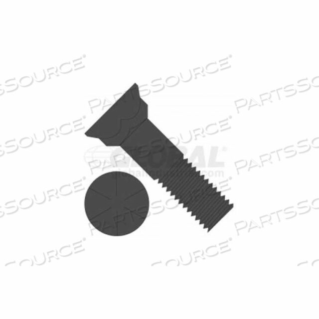 5/8-11 X 2-1/2 #3 БОЛТ С КУПОЛЬНОЙ ГОЛОВКОЙ, КЛАСС 8, УПАКОВКА ИЗ 5 ШТ.