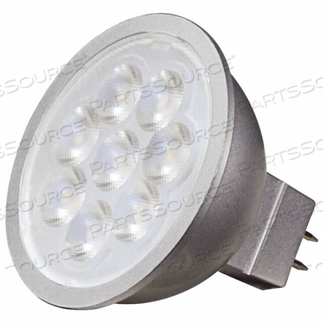 OEM#: S96166.5W LED MR16 40 BEAM SPREAD GU5.3 BASE 3000K 12V by Satco