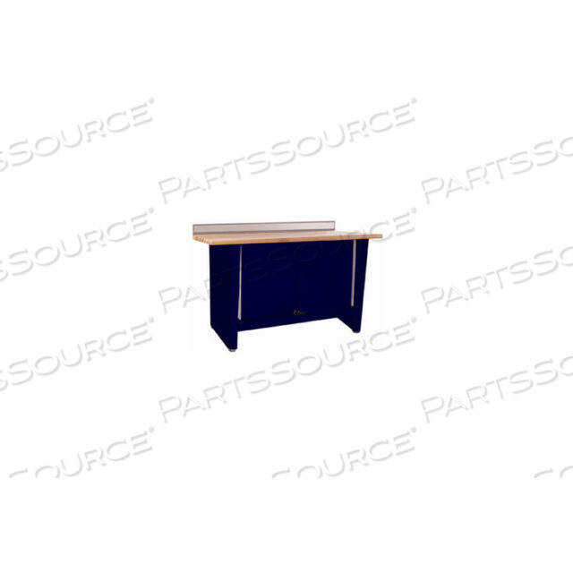 СЕРИЯ CUSTOM-STATIONARY, СТОЛЕШНИЦА ИЗ ТВЕРДОЙ ДРЕВЕСИНЫ, 2 ДВЕРИ-ST.LOUIS BLUE