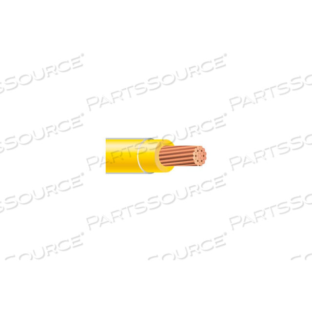 THHN 12 GAUGE СТРОИТЕЛЬНЫЙ ПРОВОД, МНОГОЖИЛЬНЫЙ, ЖЕЛТЫЙ, 500 ФУТОВ