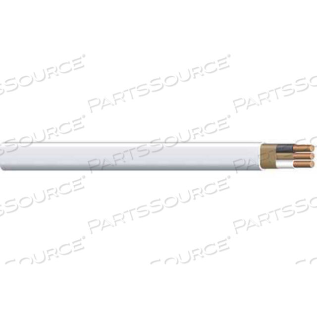 КАБЕЛЬ ROMEX SIMPULL С ЗАЗЕМЛЕНИЕМ, БЕЛЫЙ, 14/2 AWG, 50 ФУТОВ