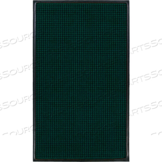 WATERHOG CLASSIC ВХОДНОЙ КОВРИК С ВАФЕЛЬНЫМ УЗОРОМ ТОЛЩИНОЙ 3/8 3 X 20 ЗЕЛЕНЫЙ