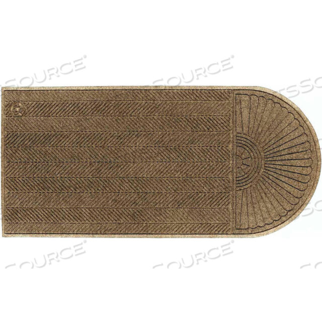 WATERHOG ECO GRAND ELITE ENTRANCE MAT + ONE END 3/8 THICK 4 X 10.5 TAN