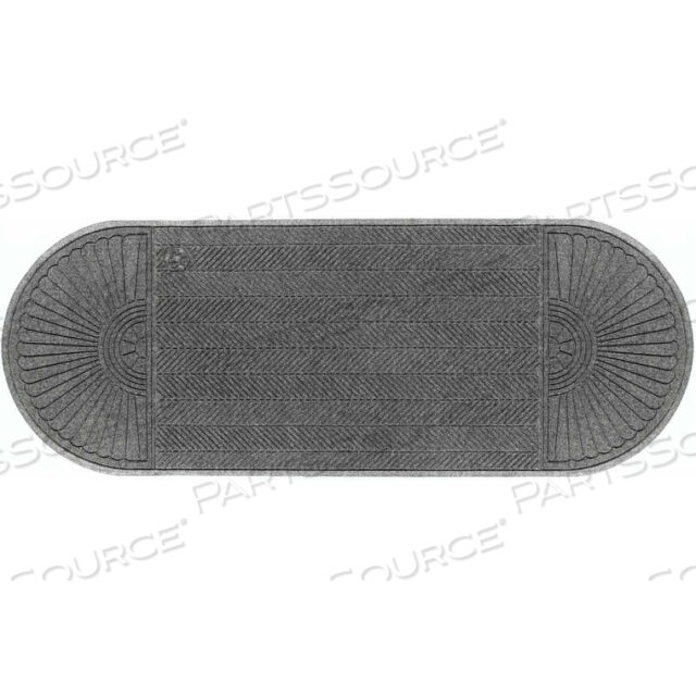 WATERHOG ECO GRAND ELITE 3/8 ТОЛЩИНЫ ДВУХСТОРОННИЙ ВХОДНОЙ КОВРИК, СЕРЫЙ ЯСЕНЬ 3 X 155