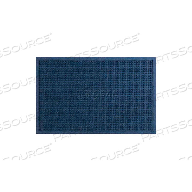КОВРИК У ВХОДА WATERHOG FASHION BORDER ТОЛЩИНОЙ 3/8 6 X 8 ТЕМНО-СИНИЙ