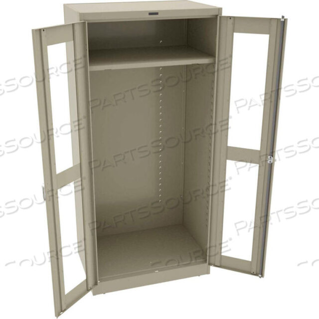 OEM#: CVD2471-SNDC-THRU ДЕЛЮКС ШКАФ-ШКАФ - В РАЗОБРАННОМ ВИДЕ 36Ш x 24Г x 78В, ПЕСОЧНЫЙ от Tennsco Corp.