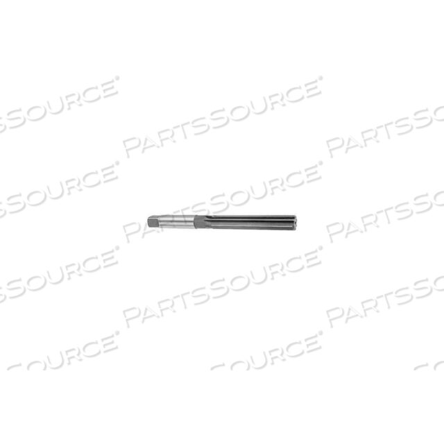 HSS IMPORT HAND REAMER, STRAIGHT FLUTE, STRAIGHT SHANK-DIN 206/A, 20MM DIAMETER