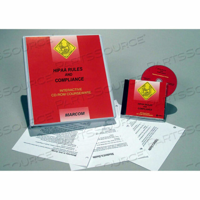 КУРС НА CD-ROM ПО ПРАВИЛАМ И СОБЛЮДЕНИЮ HIPAA