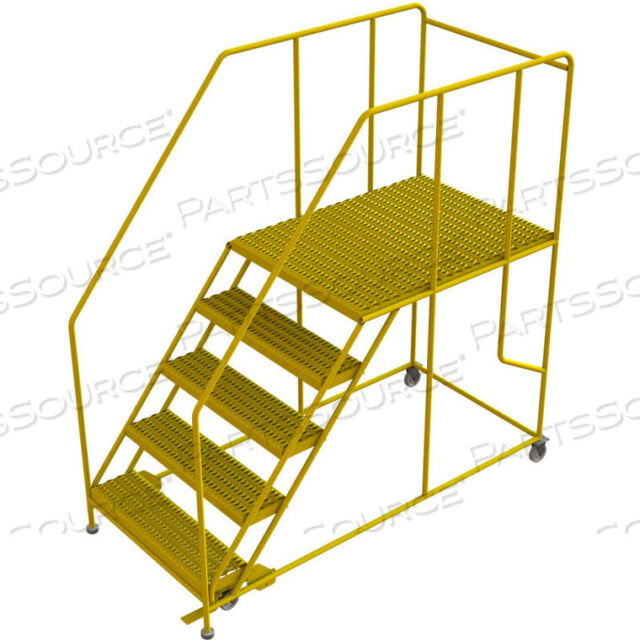 OEM#: WLWP153648SL-Y5 МОБИЛЬНАЯ РАБОЧАЯ ПЛАТФОРМА STEP 36Ш X 48Л, 36 ПОРУЧНЕЙ, БЕЗОПАСНЫЙ ЖЕЛТЫЙ от Tri-Arc