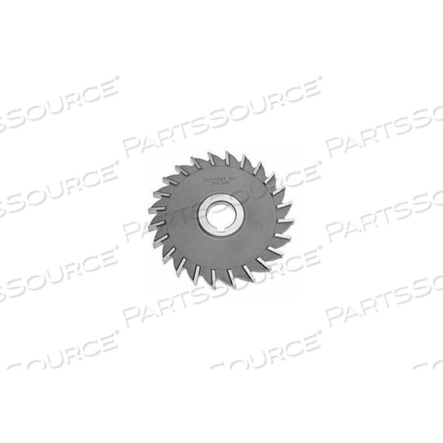 HSS STRAIGHT TOOTH SIDE MILLING CUTTER 5 DIA X 1/4 WIDTH 1 ARBOR