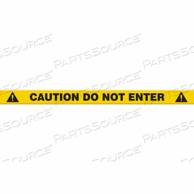 OEM#: PTP233HEAV-DUTY MESSAGE STRIP, CAUTION DO NOT ENTER, 4X48 от Accuform Manufacturing, Inc.