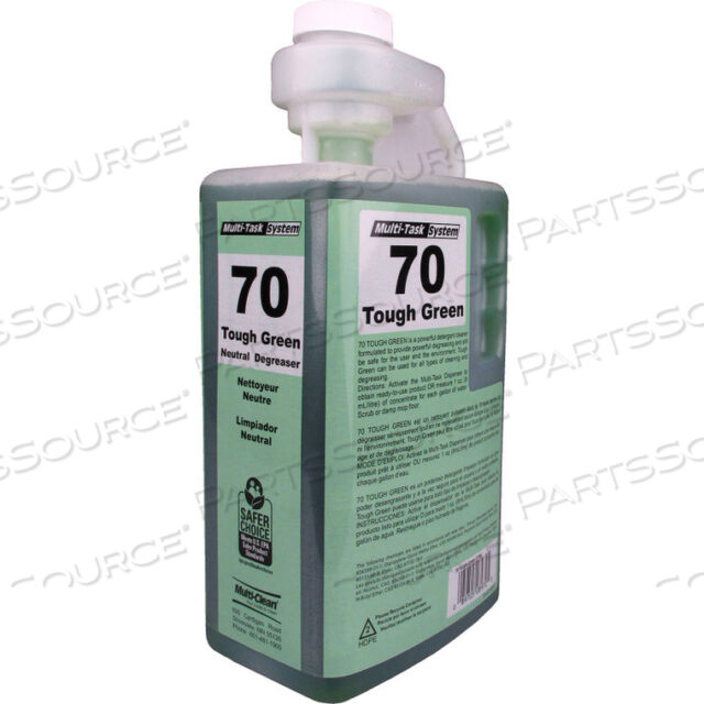 OEM#: 908972MULTI-CLEAN 70 TOUGH GREEN УНИВЕРСАЛЬНОЕ ЧИСТЯЩЕЕ И ОБЕЗЖИРИВАЮЩЕЕ СРЕДСТВО, ФРУКТОВО-ЦВЕТОЧНЫЙ АРОМАТИЧЕСКИЙ АРОМАТИЧЕСКИЙ АРОМАТ, 2 Л БУТЫЛКА, 4 ШТ. В КОРОБКЕ от Minuteman International Inc.