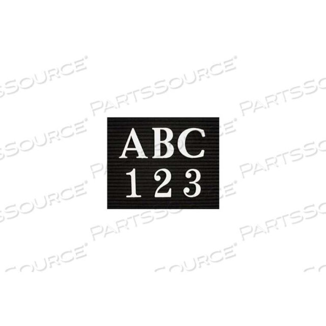 OEM#: UV623022 НАБОР ЛИТНИКОВ С БЕЛЫМИ РИСИНОВЫМИ БУКВАМИ ИЗ 145 СИМВОЛОВ от United Visual Products