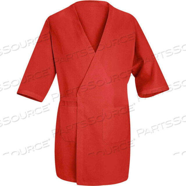 OEM#: WP10RDRG3XLRED KAP BUTCHER WRAP БЕЗ ВОРОТНИКА, КРАСНАЯ, ПОЛИЭСТЕР/ГРЕБЕННЫЙ ХЛОПОК, 3XL от VF Imagewear, Inc.