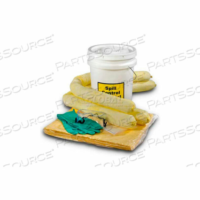 OEM#: SK-H5COMPACT MOBILE 5 GALLON КОМПЛЕКТ ДЛЯ СБОРА ХИМИЧЕСКИХ ВЕЩЕСТВ С РАЗЛИВАМИ от Evolution Sorbent Product