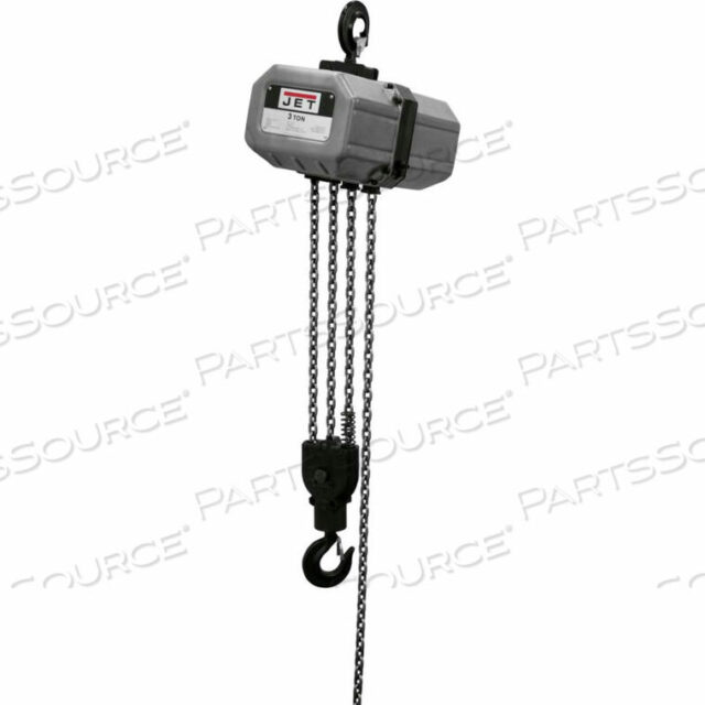 OEM#: 311500*SS 3 ТОННЫ, ЭЛЕКТРИЧЕСКАЯ ЦЕПНАЯ ТАЛЬ, 15 ПОДЪЕМОВ, 6,6 ФУТОВ В МИН, 115 / 230 В от Jet