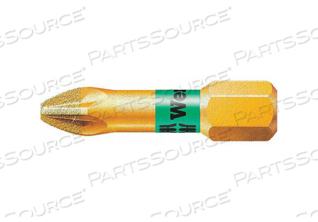 OEM#: 05056702001INSERT BIT SAE 1/4 HEX #2 1 S2 STEEL от Wera