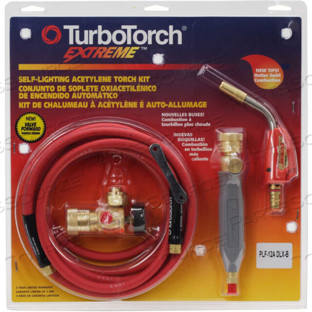 TURBOTORCH EXTREME САМОЗВОНОЧНЫЙ PLF-8ADLX-MC КОМПЛЕКТ ГОРЕЛКИ SWIRL, ДЛЯ MC TANK, ВОЗДУХ АЦЕТИЛЕН