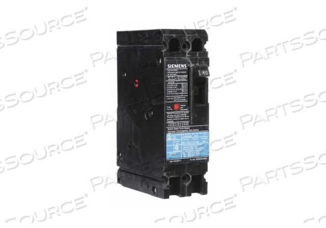 OEM#: ED42B040АВТОМАТИЧЕСКИЙ ВЫКЛЮЧАТЕЛЬ 40A 2P 480VAC ED4 от Siemens