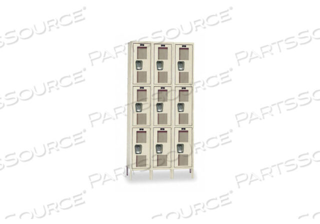OEM#: USV3288-3A-PTТРОЙНОЙ 9-ДВЕРНЫЙ БЕЗОПАСНЫЙ ШКАФЧИК С ВИДОМ НА ОКНО, 12 ШИРИНА X 18 ДВЕРЕЙ, КОРИЧНЕВЫЙ, СБОРКА Hallowell
